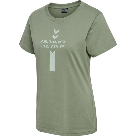 HUMMEL ACTIVE GRAPHIC CO TEE S/S WOMAN