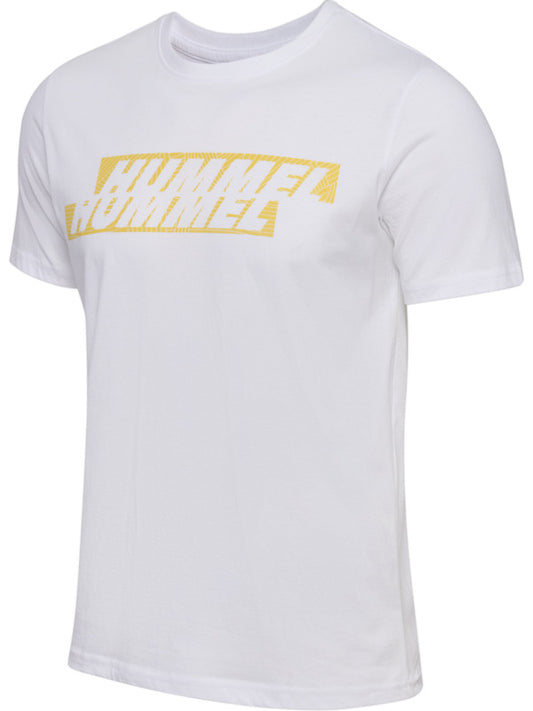 hmlGRAPHIC DISPLACED LOGO TEE