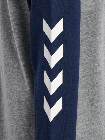 1579-GREY MELANGE/DRESS BLUES
