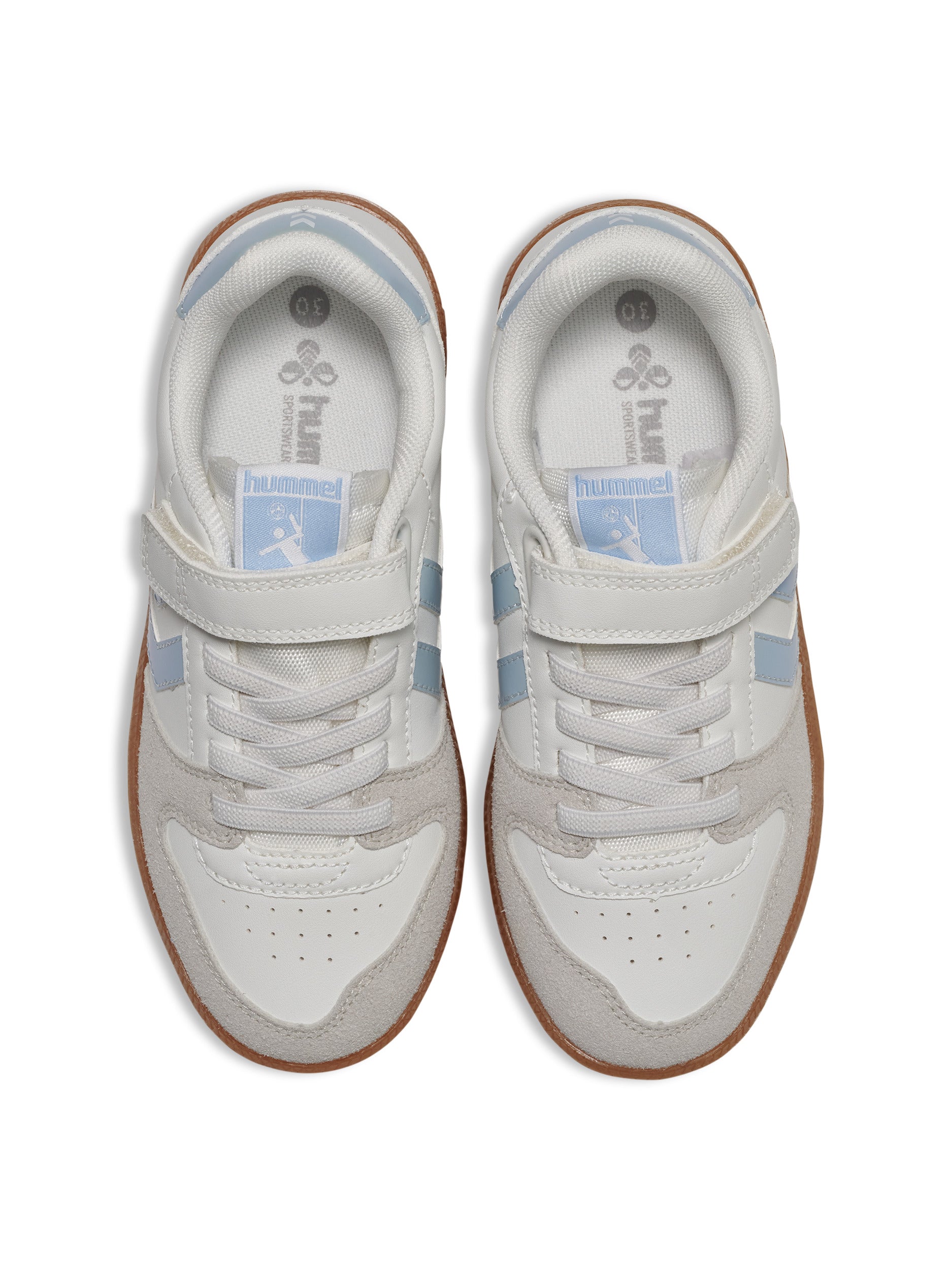 9512-WHITE/METALLIC BLUE