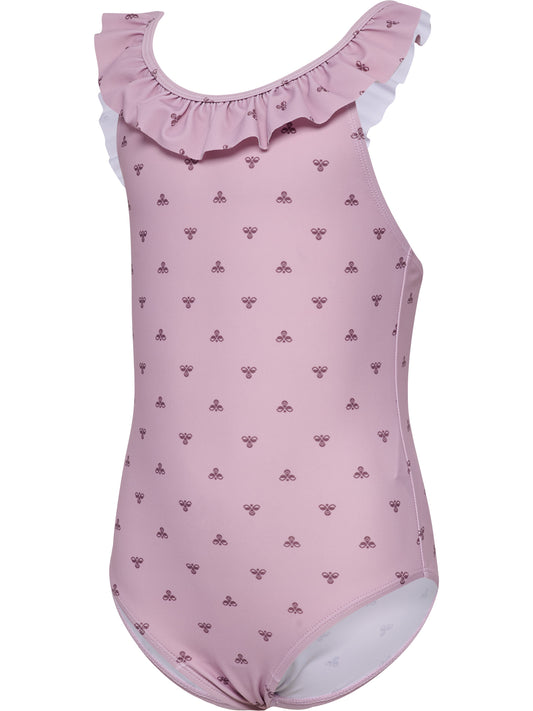 hmlJR BEE AOP FRILL SWIMSUIT