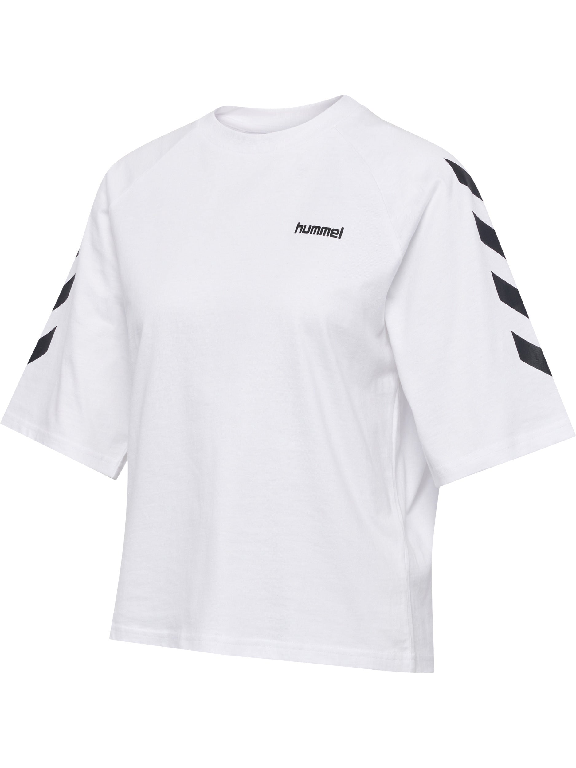 hmlKEEPER CHEVRON W T-SHIRT S/S – WHITE