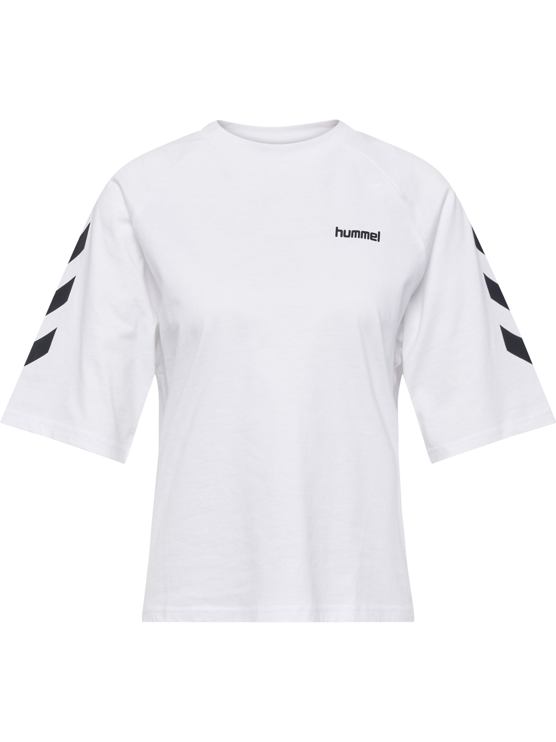 hmlKEEPER CHEVRON W T-SHIRT S/S – WHITE