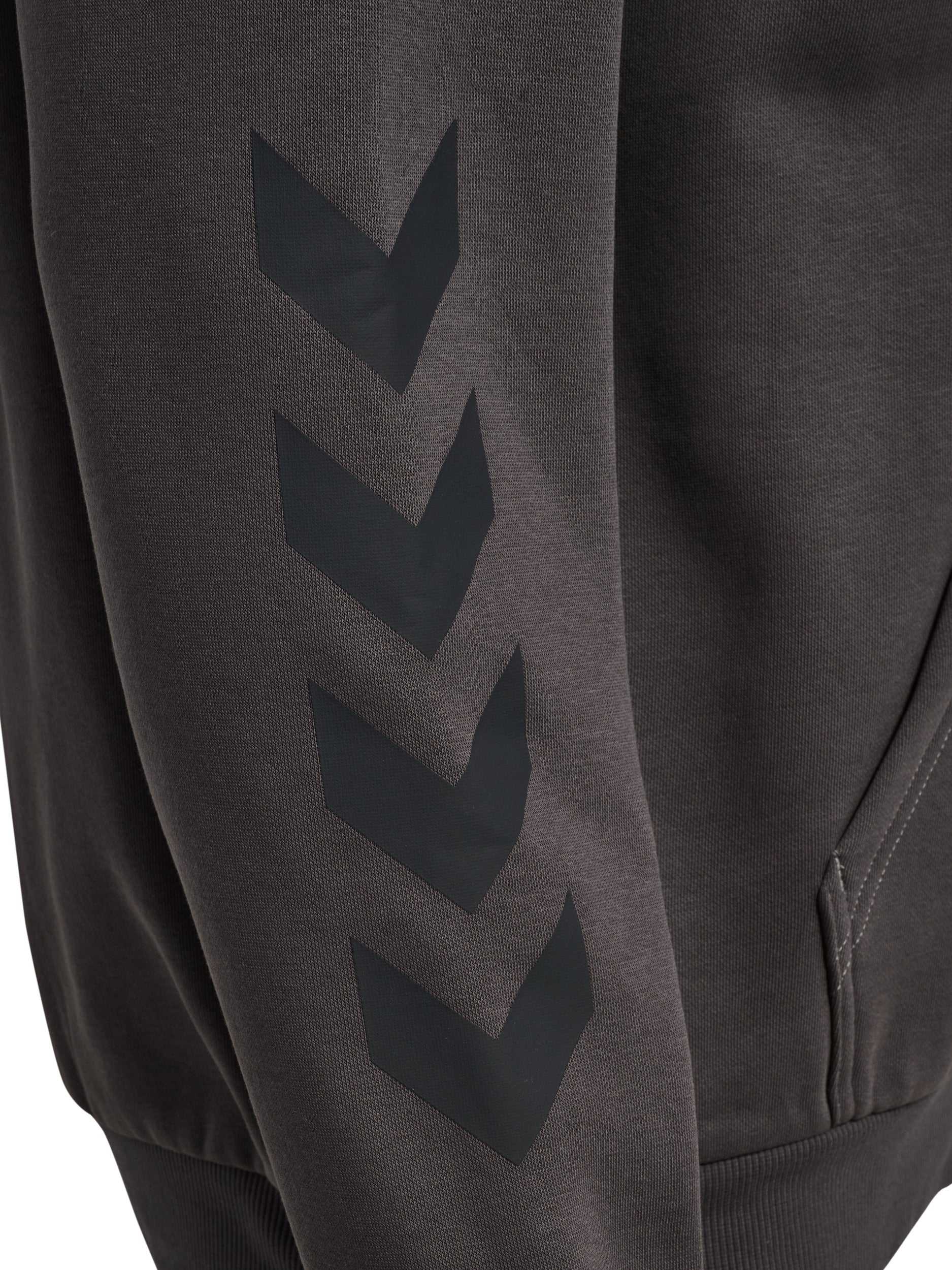 hmlKEEPER CHEVRON ZIP HOODIE – SHALE