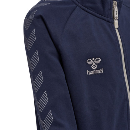 hmlMOVE GRID COTTON ZIP JACKET KIDS