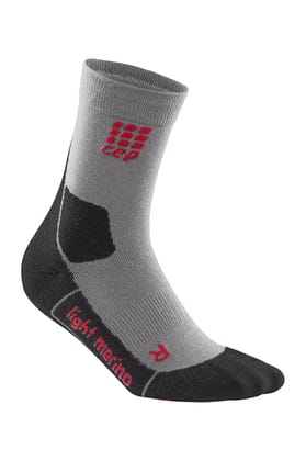 CEP HIKING LIGHT MERINO COMPRESSION MID-CUT SOCKS, WOMEN