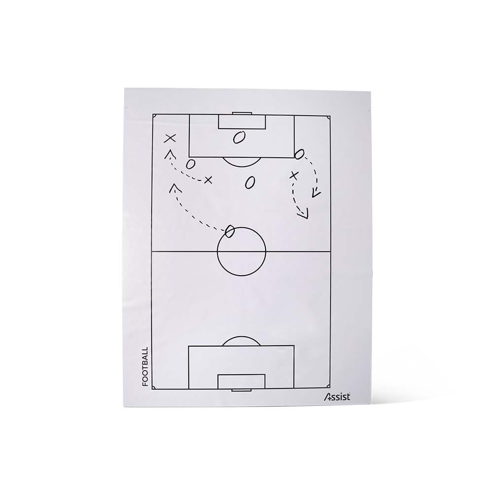 ADHESIVE FOOTBALL TACTICS SHEET - TAKTIKKTAVLE PÅ RULL